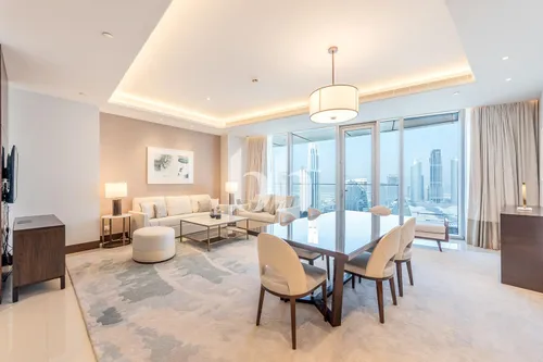 Burj Khalifa View | Largest Layout | Bright Unit