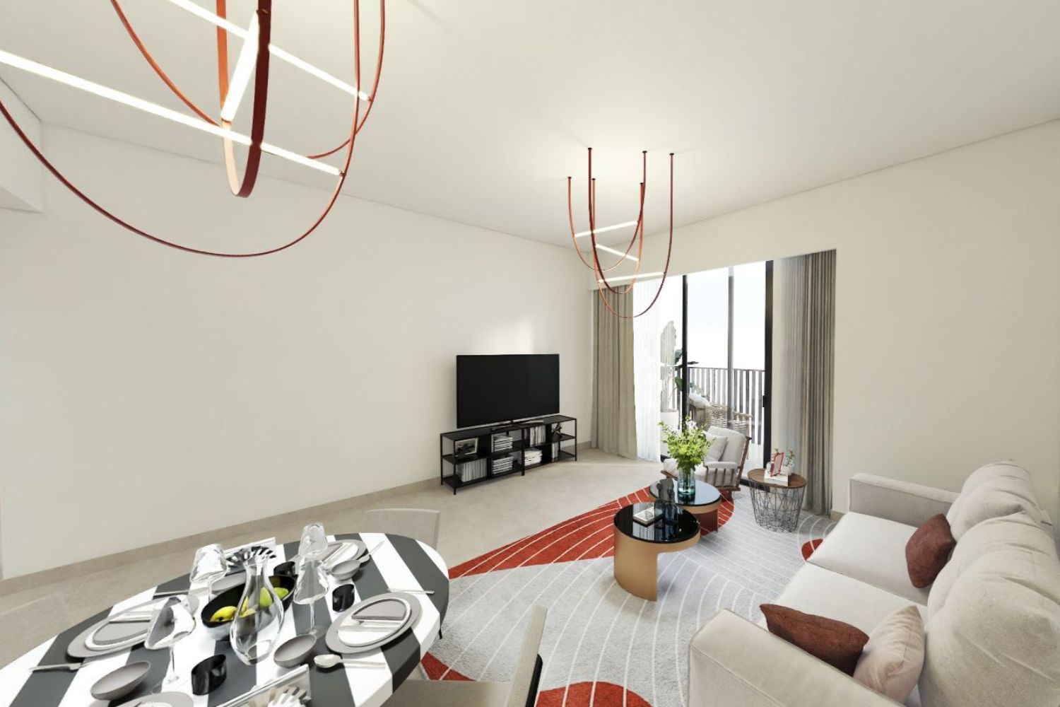 2 Bedrooms Apartment in Yas Living