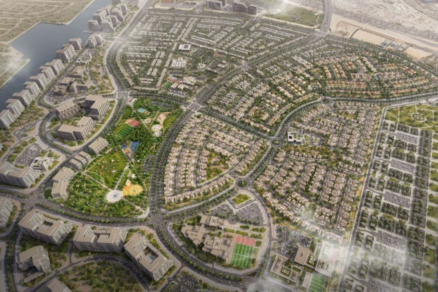 3 Bedrooms Townhouse in Yas Park Gate