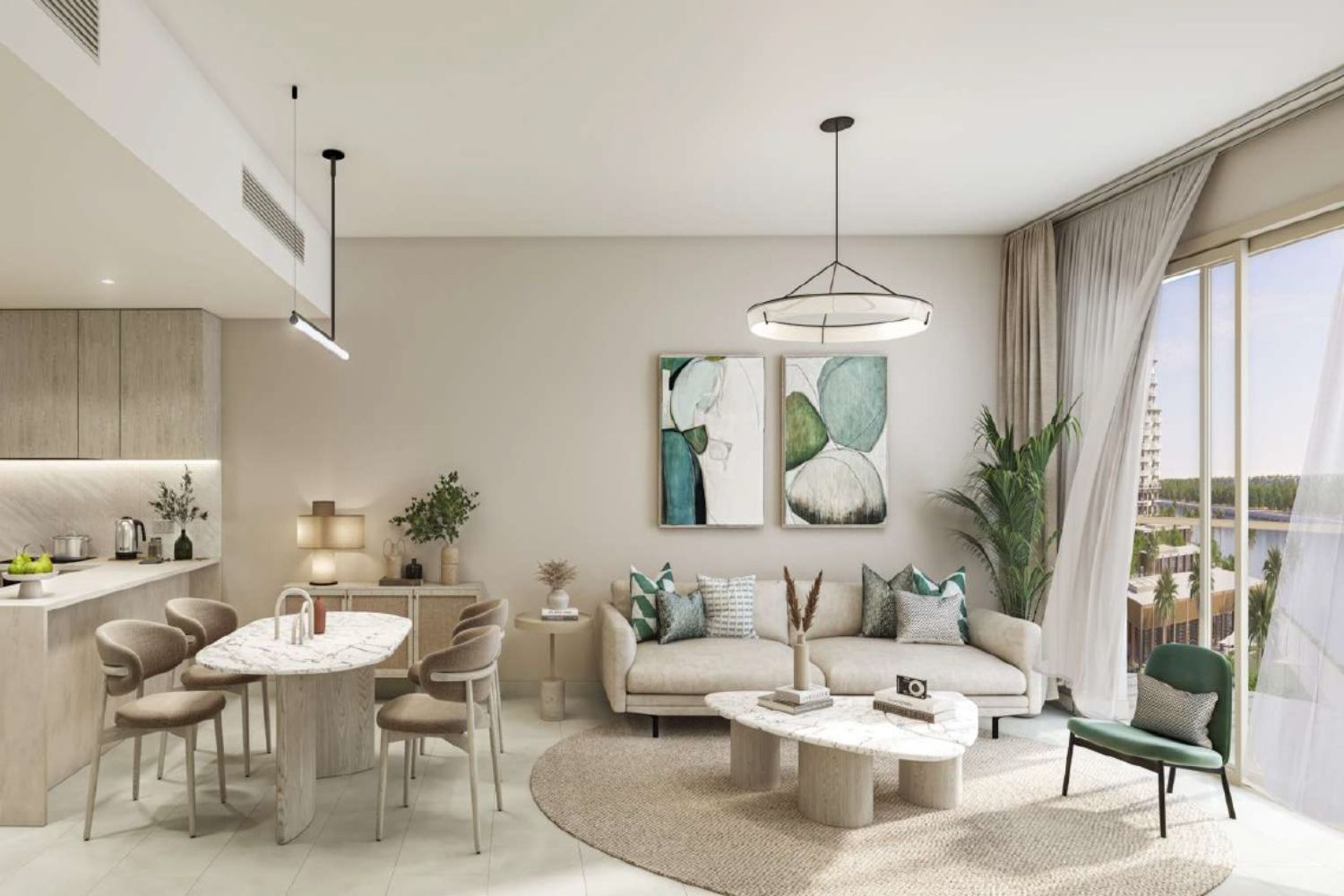 2 Bedrooms Apartment in Yas Riva Residences