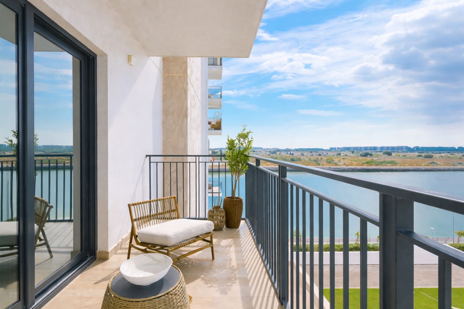 Apartment in Waters Edge, Yas Island | Canal & Pool View | Fully ...