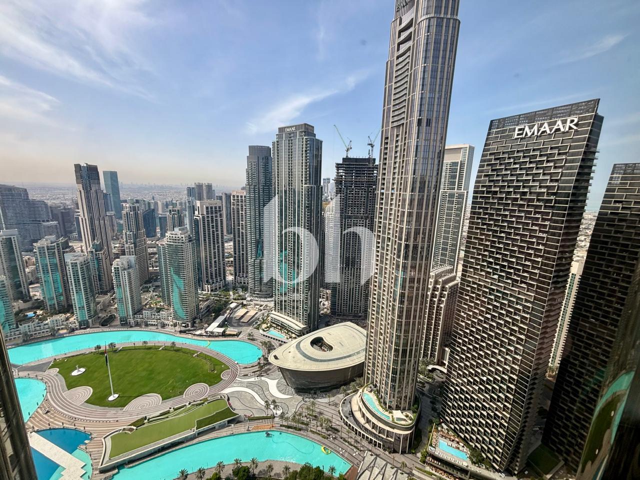 Fountain View | High Floor | 1 Bedroom Furnished