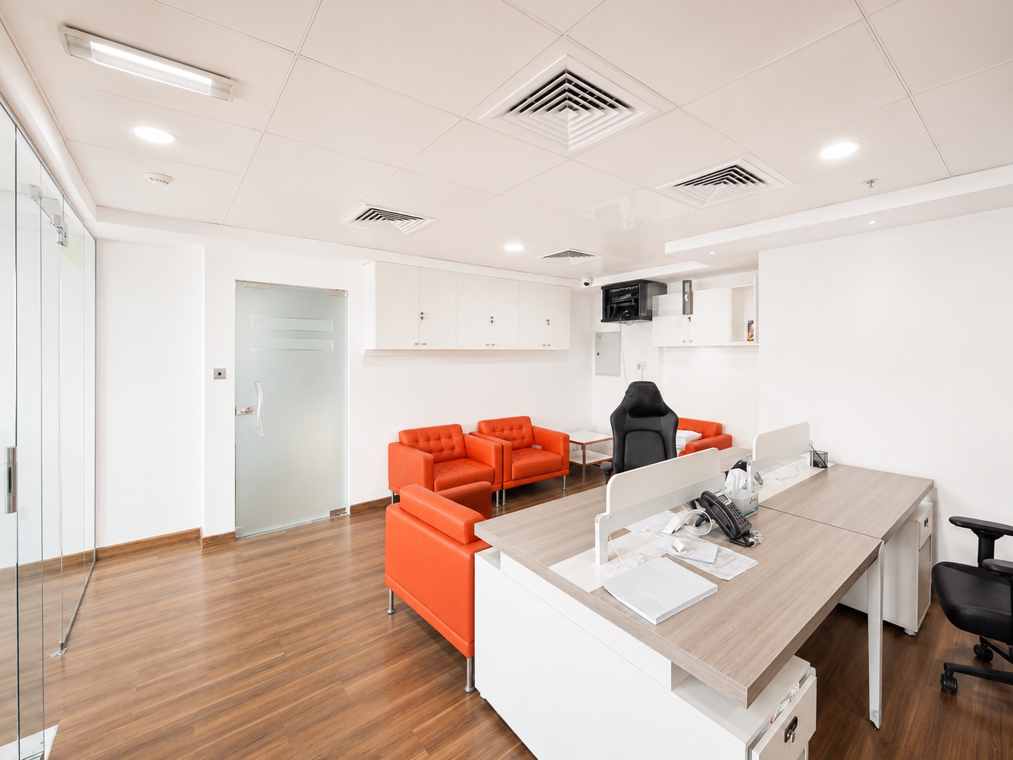 Furnished Office | Vacant | 2 Parking Spaces