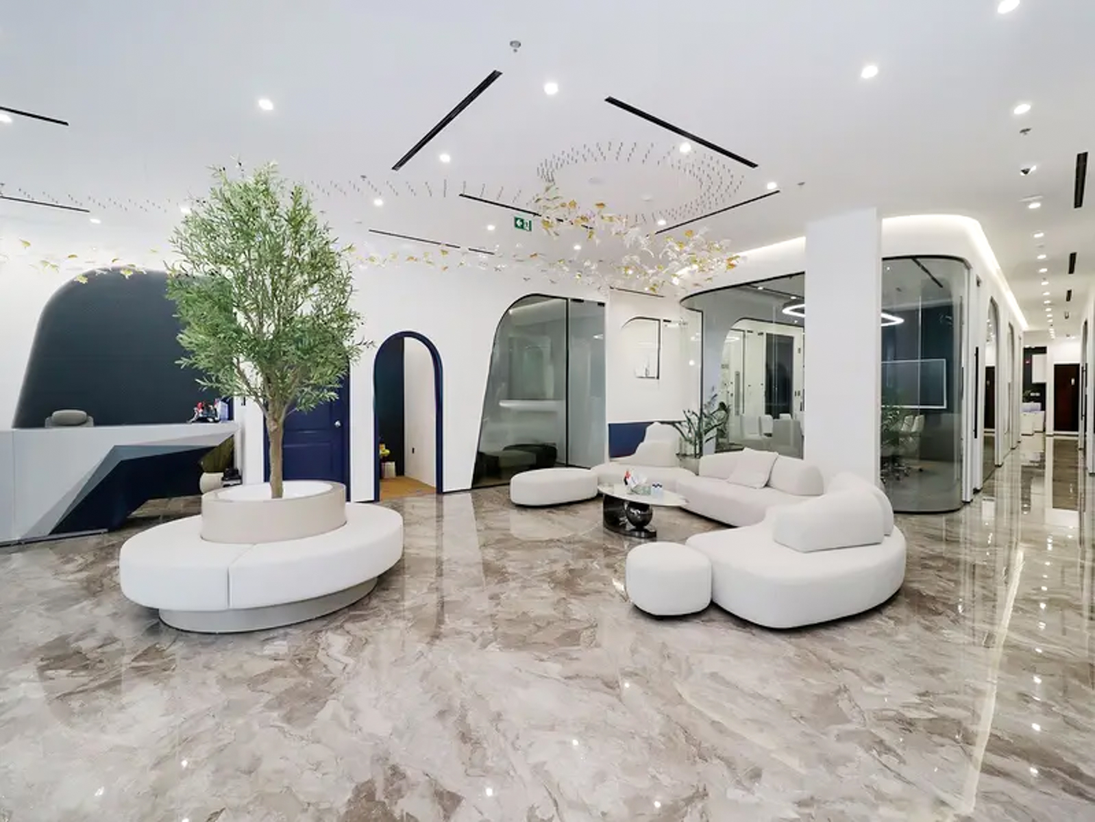 Luxury Furnished Office | Clover Bay | Business Bay