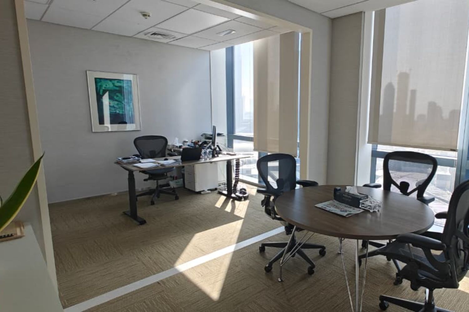 Fully Fitted Office for rent | Burj Khalifa View