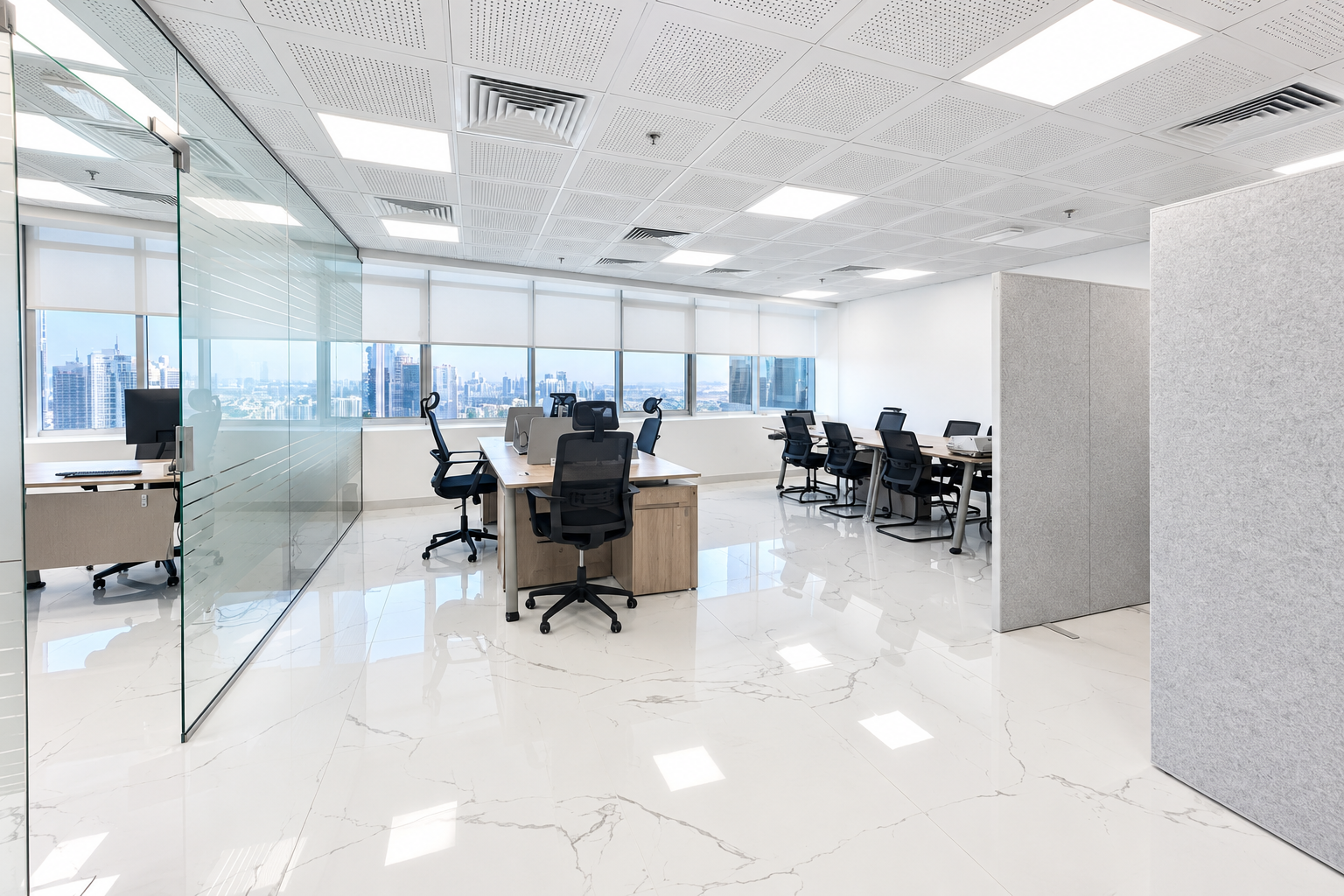 High Floor | Prime Area | Near Metro | Unfurnished