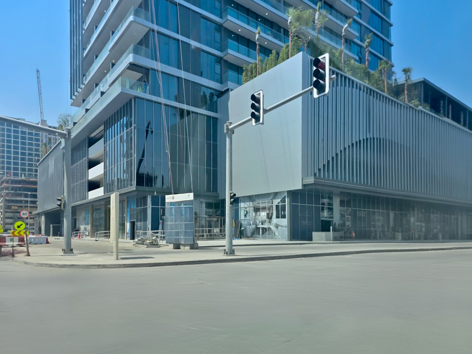 Road Facing | 30 Parking Slots | 165KW power load