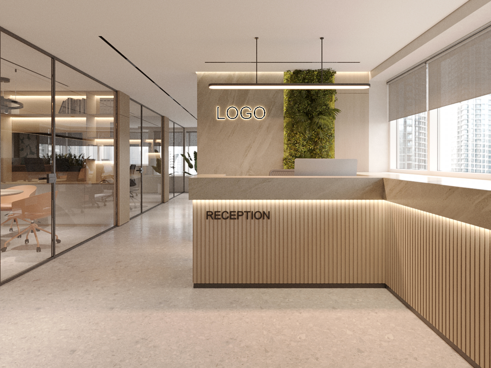 Furnished Office | High Floor | Grade A Tower
