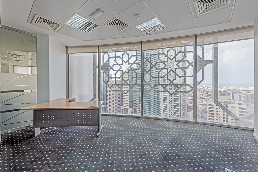 Office for rent in Al Saqr Business Tower at 53 AED per year