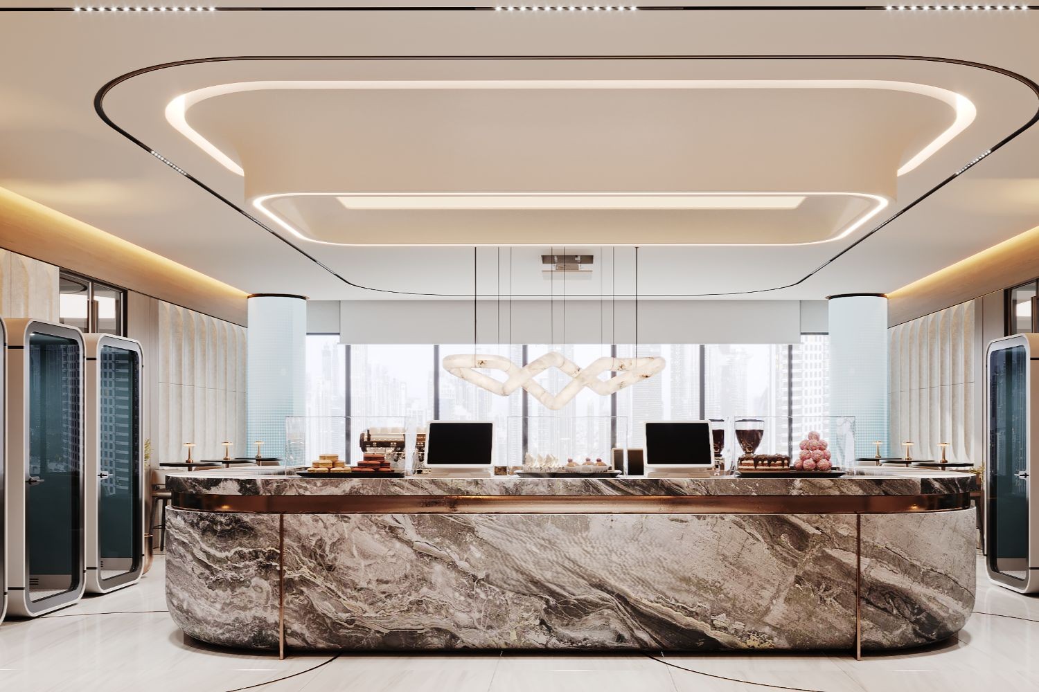 Office for rent in Building 1 Emaar Square at 696,780 AED per year