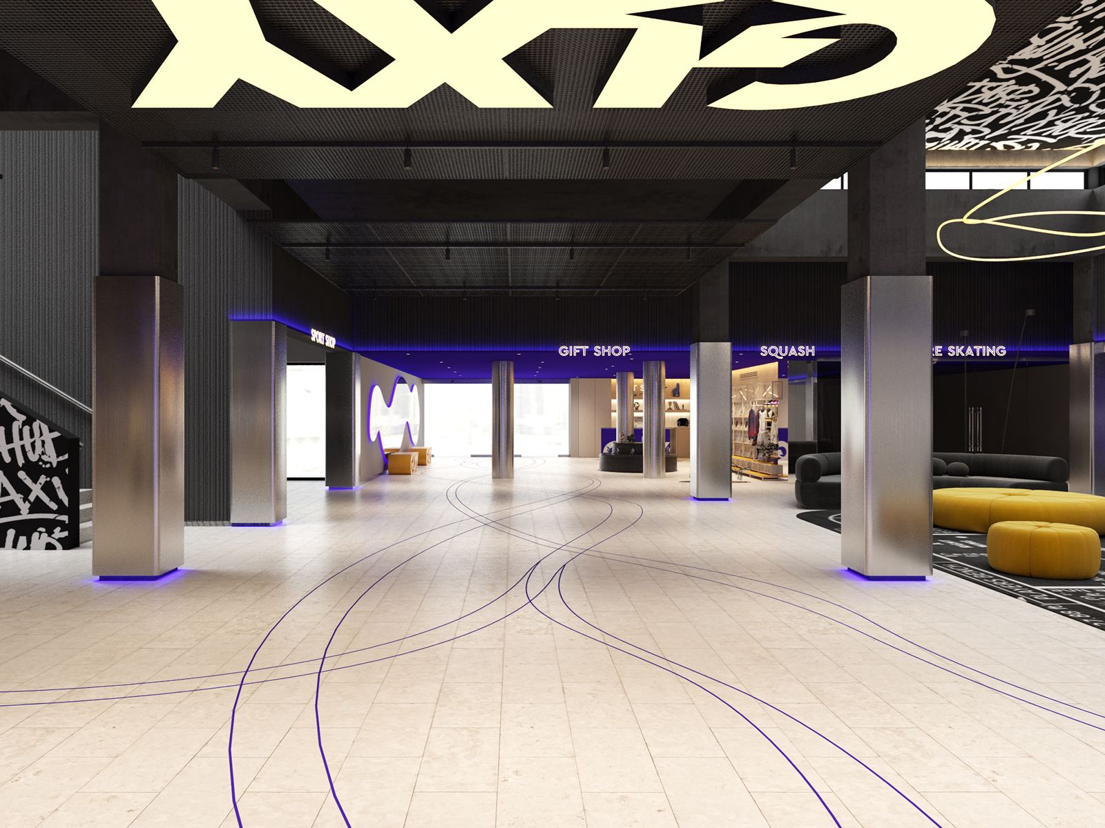 Shop for rent in Shop In Al Nasr Sports Club at 415,000 AED per year