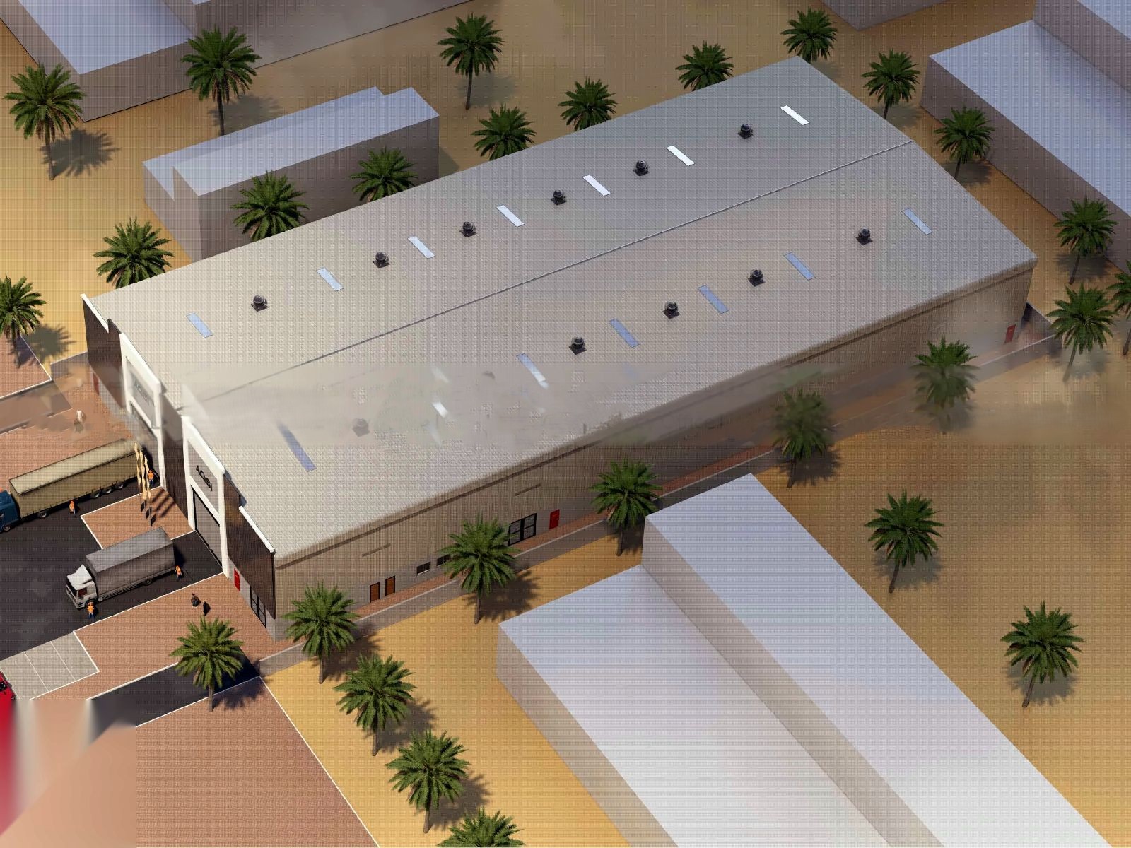 Warehouse for rent in Umm Al Thuoob at 1,586,745 AED per year