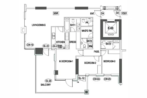 3 Bedrooms Apartment in Urban Oasis