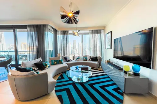 High Floor | Burj View | Furnished and Spacious