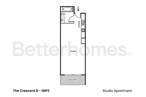  Apartment in The Crescent B