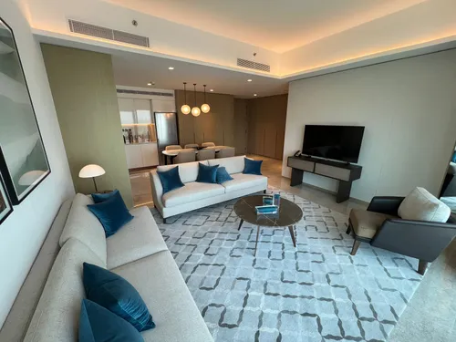 3 Bedrooms Hotel Apartment in Address Harbour Point Tower 2