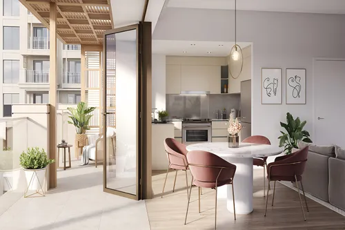 2 Bedrooms Apartment in Rosewater Building 2