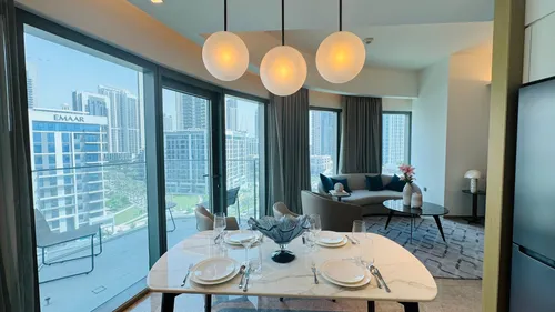 2 Bedrooms Hotel Apartment in Address Harbour Point Tower 2