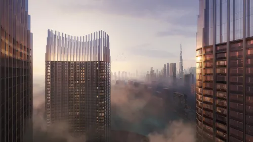 1 Bed | Canal & Burj View | Binghatti Sky Rise