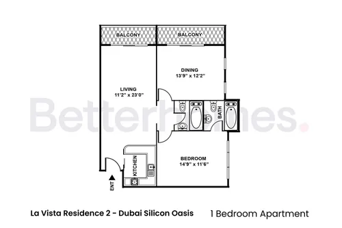2 Bedrooms Apartment in La Vista Residence 2