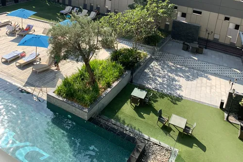 Luxury Hotel Apartment | Pool View | with Balcony
