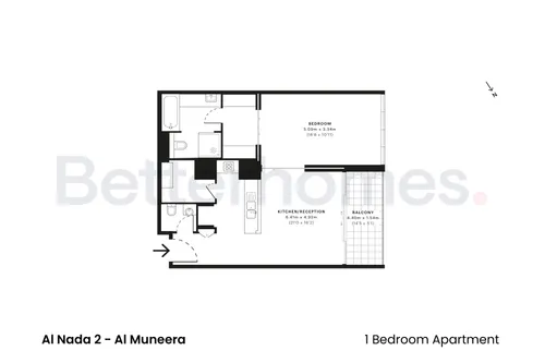  Apartment in Al Nada 2