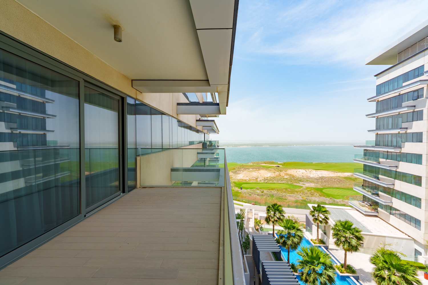 Vacant | Partial Sea & Golf View | Furnished