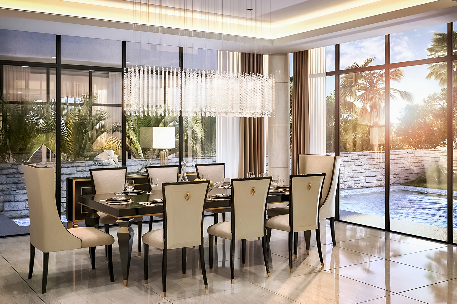 9 Bedrooms Villa in Belair Damac Hills - By Trump Estates