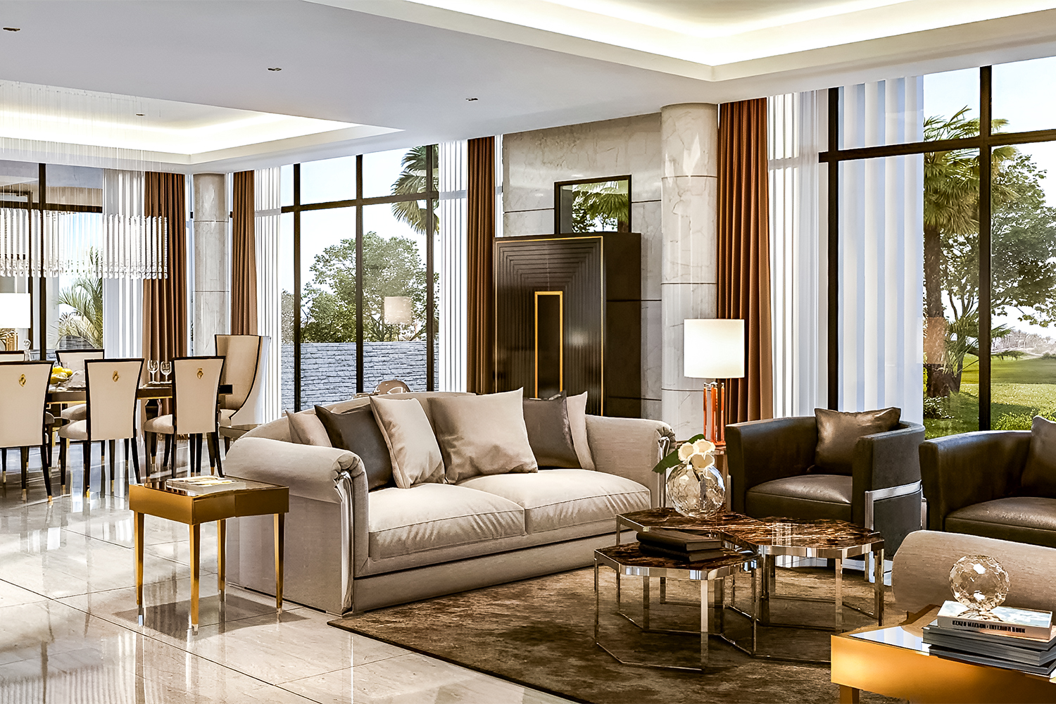 9 Bedrooms Villa in Belair Damac Hills - By Trump Estates