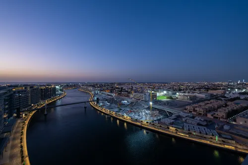 Top Floor | Full Canal and Burj Al Arab Views