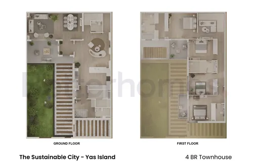 4 Bedrooms Townhouse in The Sustainable City - Yas Island