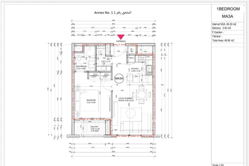 1 Bedroom Apartment in Darb 4