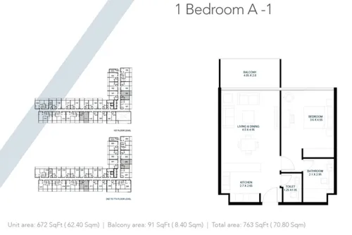 1 Bedroom Apartment in Vida Residences