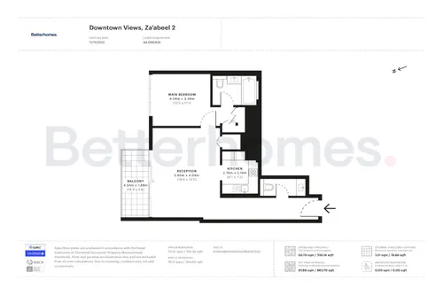 1 Bedroom Apartment in Address Fountain Views Hotel