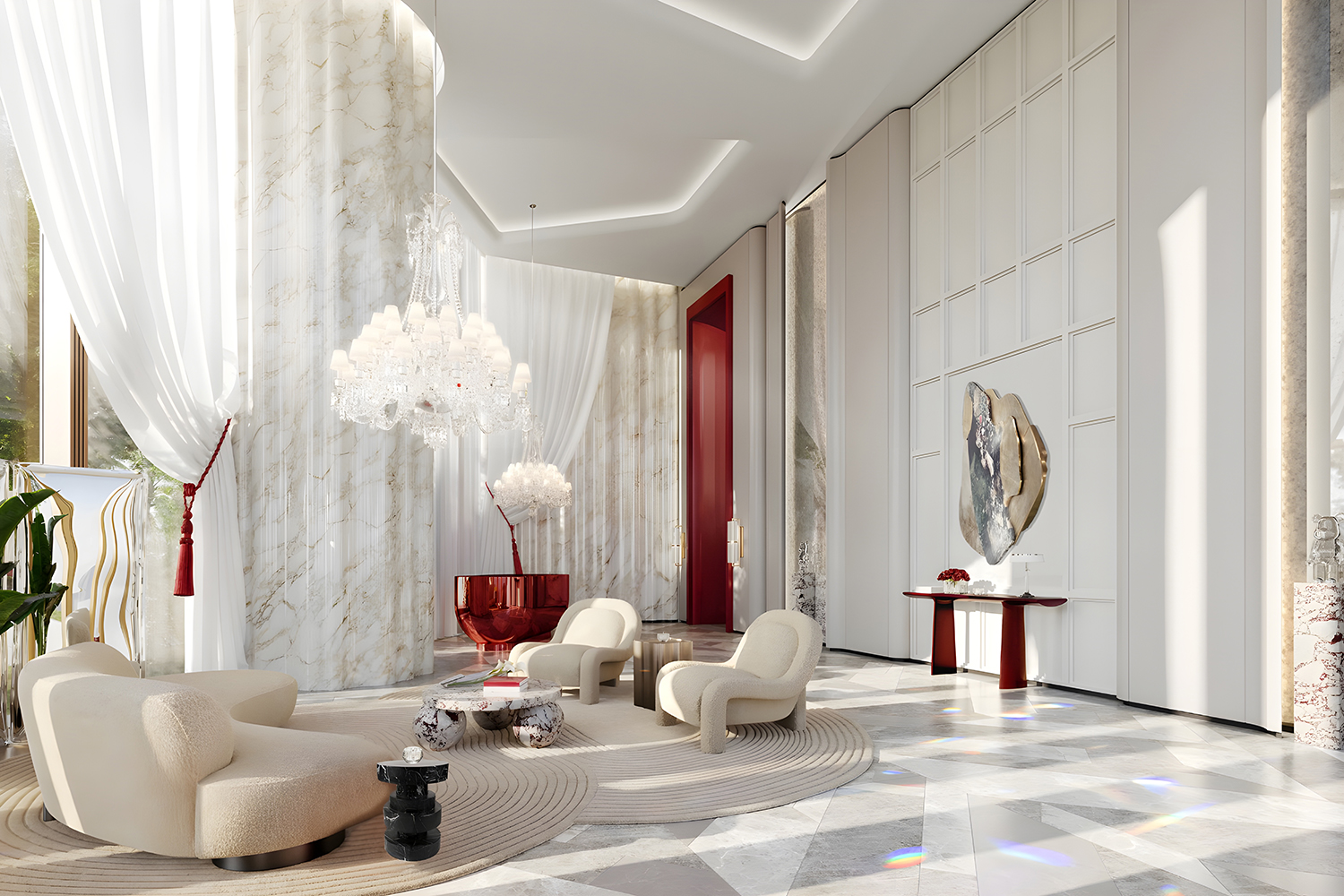 4 Bedrooms Apartment in Baccarat Hotel and Residences